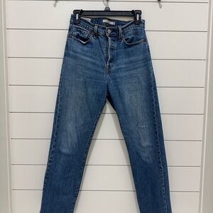 Levi's Women's Straight Leg Blue Jeans
